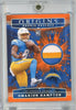 2025 Panini Origins Omarion Hampton #RPHOHN /75 Rookie Patches Relic Rookie RC Football Card by Hall of Fame Sports Memorabilia