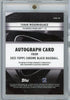 2025 Topps Chrome Black Ivan Pudge Rodriguez #CBA-IR /50 Gold Mini Diamond Auto Baseball Card by Hall of Fame Sports Memorabilia