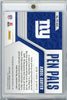 2025 Donruss Elite Pen Pals Abdul Carter #PPACA Auto Rookie RC Football Card by Hall of Fame Sports Memorabilia