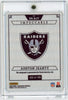 2025 Panini Impeccable Ashton Jeanty #SSAJY Stainless Stars Rookie Auto /49 Las Vegas Raiders Rookie RC Football Card by Hall of Fame Sports Memorabilia