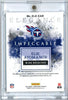 2025 Panini Impeccable Elic Ayomanor #ELE-EAR /60 Relic Auto Rookie RC Football Card by Hall of Fame Sports Memorabilia