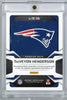 2025 Panini Certified Freshman Fabric TreVeyon Henderson #FBCTHN /20 Relic Auto New England Patriots Rookie RC Football Card by Hall of Fame Sports Memorabilia