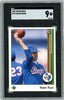 Graded 1989 Upper Deck Nolan Ryan Throwing Football #774 Baseball Card SGC 9 Mint by Hall of Fame Sports Memorabilia