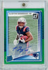 2025 Panini Donruss TreVeyon Henderson #332 Green Auto New England Patriots Rookie RC Football Card by Hall of Fame Sports Memorabilia