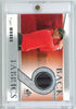 2021 Upper Deck SP Game Used Back 9 Fabrics Tiger Woods #B9TW Event Worn Relic Golf Card by Hall of Fame Sports Memorabilia
