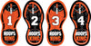 HoopsKing Basketball Footwork Training Mat Steps by HoopsKing