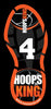 HoopsKing Basketball Footwork Training Mat Steps by HoopsKing