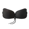 Incredible Strapless Invisible Bra Seamless Push Up Silicone Bras For Women Skin Black Lingerie Drawstring Bralette by Stevvex