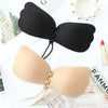 Incredible Strapless Invisible Bra Seamless Push Up Silicone Bras For Women Skin Black Lingerie Drawstring Bralette by Stevvex