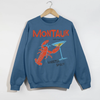 Montauk Lobster Graphic Sweatshirt | Coastal Cowgirl Crewneck | Beach Vacation Sweatshirt by Hey Jude Graphic Tees