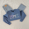 Child of God Bow Sweatshirt – Christian Faith Graphic Crewneck by Hey Jude Graphic Tees