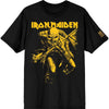 Iron Maiden 50 Trooper Crop Yellow [T-Shirt] by Rock Band Apparel
