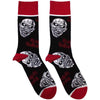 Iron Maiden Eddie Skulls [Socks] by Rock Band Apparel