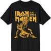 Iron Maiden Est. 1975 Claw Yellow Graphic [T-Shirt] by Rock Band Apparel