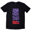 Iron Maiden Est. 1975 Stamp Logo Purple [T-Shirt] by Rock Band Apparel