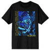 Iron Maiden Fear of the Dark Blue Tone Eddie Vertical Logo [T-Shirt] by Rock Band Apparel