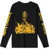Iron Maiden Holy Smoke Isolated Yellow [L/S Shirt] by Rock Band Apparel