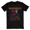 Iron Maiden Number Of The Beast Run To The Hills Distress [T-Shirt] by Rock Band Apparel