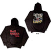 Iron Maiden Number Of The Beast Vintage Logo Faded Edge Album [Sweatshirt] by Rock Band Apparel