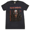 Iron Maiden Senjutsu Back Cover Vertical Logo [T-Shirt] by Rock Band Apparel