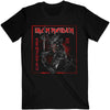 Iron Maiden Senjutsu Cover Distressed Red [T-Shirt] by Rock Band Apparel