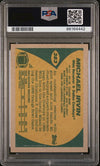 Graded 1989 Topps Michael Irvin #383 Rookie RC Football Card PSA 10 Gem Mint