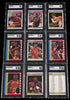 1986-87 to 1989-90 Fleer Basketball Multi-Set Break – 4 Graded Cards per Box!