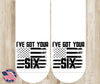I've Got Your Six – Black by Carolina Country Bling