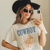 Cowboy Club Graphic Tee – Western Cowboy Shirt by Hey Jude Graphic Tees