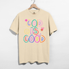 God Is Good Colorful Graphic Tee – Faith Based Christian Shirt by Hey Jude Graphic Tees