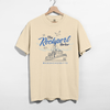 Rockport Harbor Massachusetts Graphic Tee | Coastal New England Boat Shirt by Hey Jude Graphic Tees
