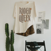 Rodeo Queen Graphic Tee – Western Cowgirl Vintage Star Shirt by Hey Jude Graphic Tees