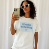 I’d Rather Be Thrifting Graphic Tee by Hey Jude Graphic Tees