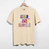 God Is Good Colorful Graphic Tee | Faith-Inspired Christian T-Shirt by Hey Jude Graphic Tees