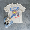 Softball Moms Club Graphic Tee – Cute Softball Mom Shirt by Hey Jude Graphic Tees