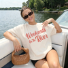 Weekends On The River Graphic Tee by Hey Jude Graphic Tees