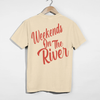 Weekends On The River Graphic Tee by Hey Jude Graphic Tees