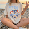 Newport Sailing Graphic Tee – Coastal Anchor Shirt by Hey Jude Graphic Tees