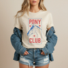 Pony Club Tee Shirt by Hey Jude Graphic Tees