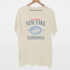 New York Nationals Race Tee Shirt by Hey Jude Graphic Tees