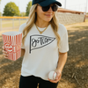 Go Team Pennant Tee Shirt by Hey Jude Graphic Tees