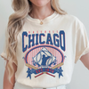Chicago Baseball Graphic Tee | Vintage Inspired Distressed Sports T-Shirt by Hey Jude Graphic Tees