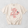 Loves Jesus and America Too T-Shirt by Hey Jude Graphic Tees