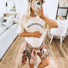 Motherhood Upside Down Tee Shirt by Hey Jude Graphic Tees