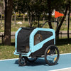 2-in-1 Dog Bike Trailer Pet Stroller Carrier for Large Dogs by Furr Baby Gifts