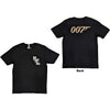 James Bond 007 No Time To Die & Logo [T-Shirt] by Rock Band Apparel