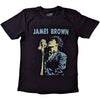 James Brown Holding Mic [T-Shirt] by Rock Band Apparel
