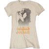 Janis Joplin Working The Mic [T-Shirt] by Rock Band Apparel