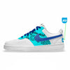 "JED" Nike Court Vision Low Shoes by Stadium Custom Kicks