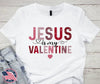 Jesus is My Valentine - Red by Carolina Country Bling